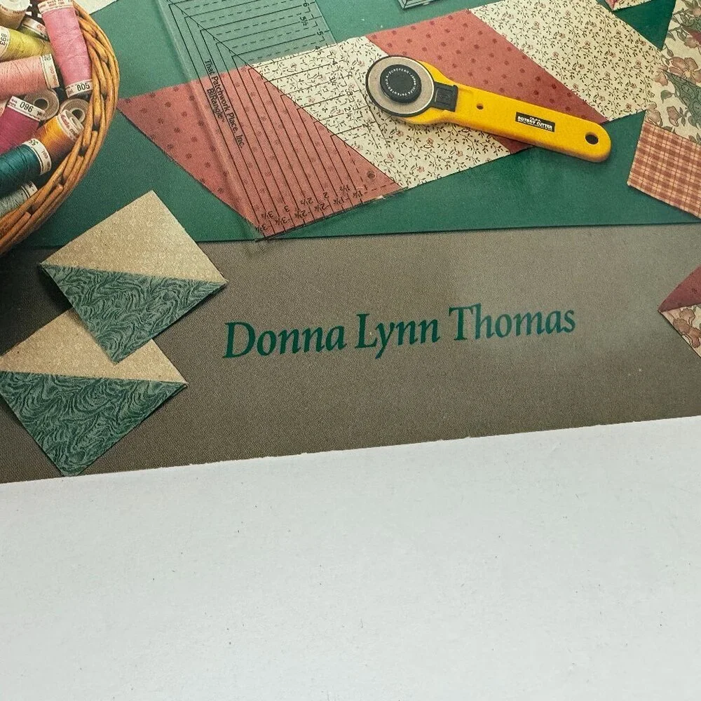 Vintage 2 Books Patchwork Quilt Blocks Rita Weiss Donna Lynn Thomas